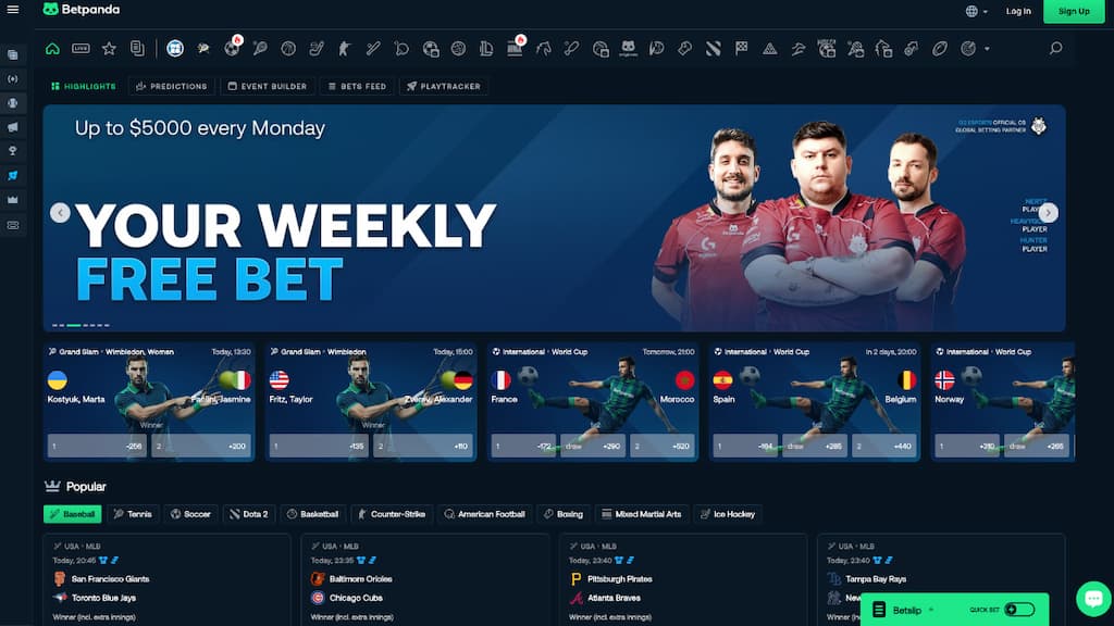 Betpanda crypto sportsbook